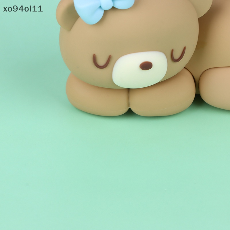 Xo Boneka Beruang Topper Kue DIY Cowok Cewek Pesta Ulang Tahun Pertama Dekorasi Kue Insert OL