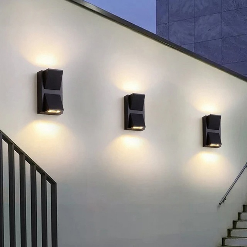 TaffLED Lampu Dinding Hias Outdoor Aluminium Waterproof 6W - WD079