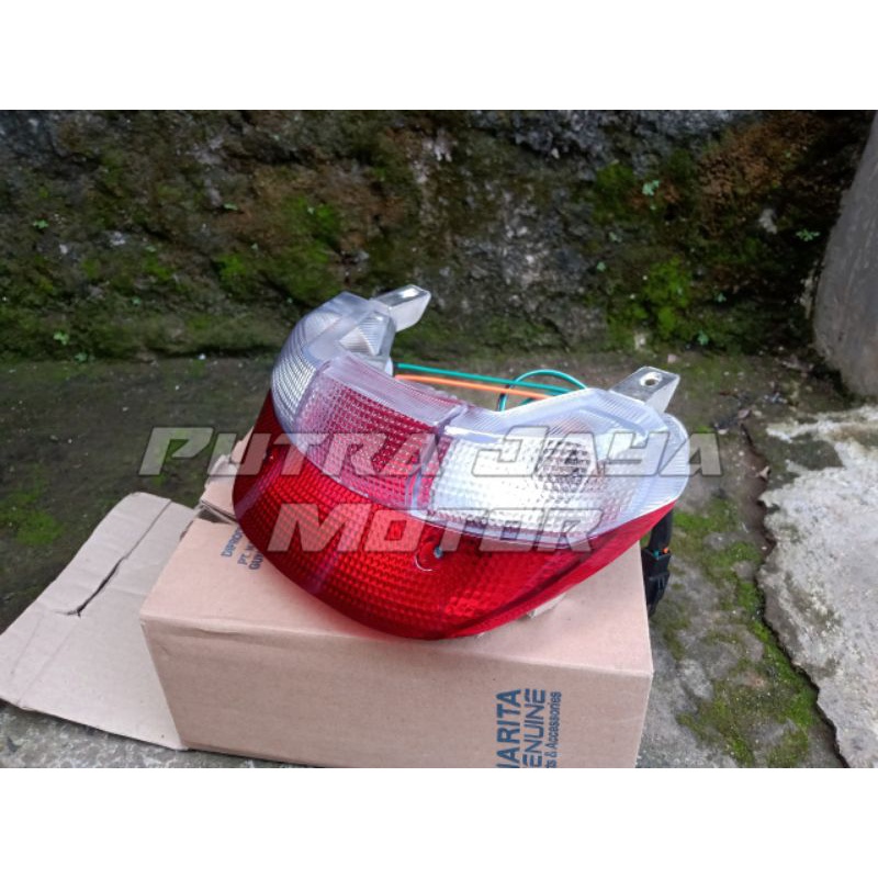 Stopan Fiz R Lampu stop stopan Fiz R mika merah putih Kualitas mirip original import