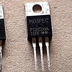 MOSPEC F12C20A 12A 200V Dioda Fast Recovery Transistor To-220 F12C20 F12C2OA
