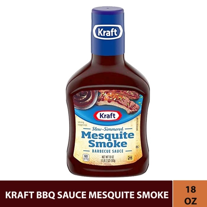

KRAFT BBQ MESQUITE SMOKE