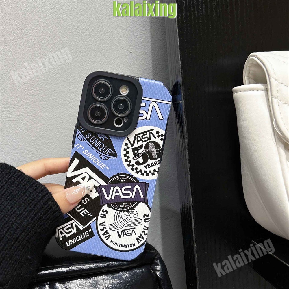 IPHONE Soft Case VANS Biru Untuk Iphone11 12 13 14 Pro Max14 Plus Xs Max X XR 78 Plus Soft Cover Belakang