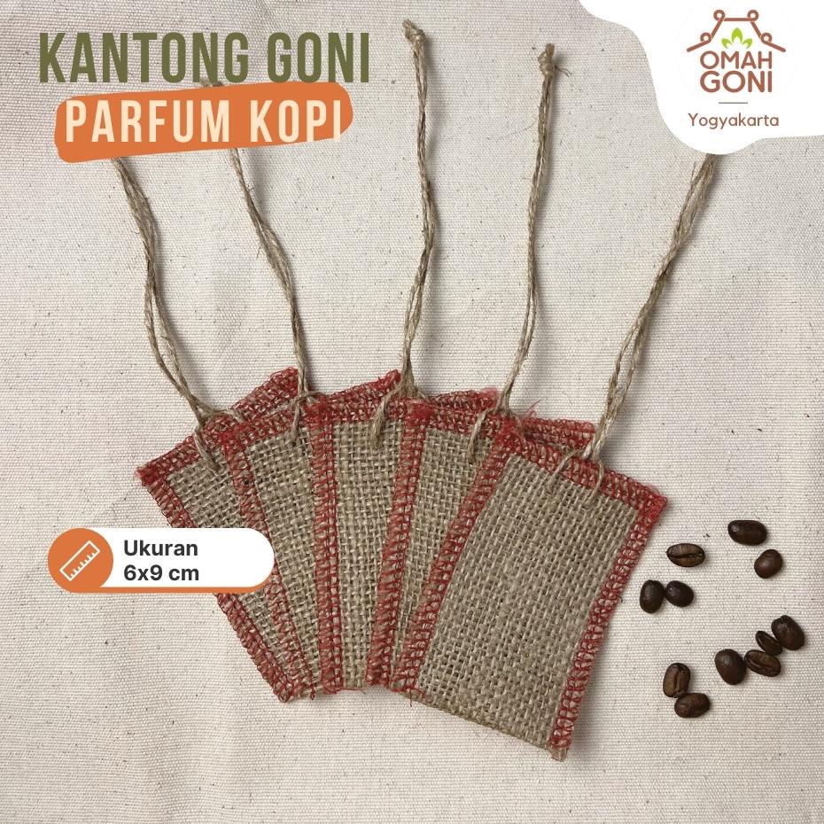 Kantong Parfum Kopi 6x9 cm - Pouch Parfum Kopi - Pouch Goni