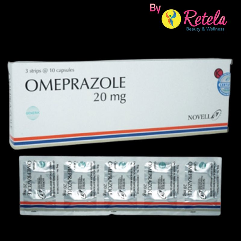 OMEPRAZOLE 20MG STRIP 10 CAPSUL