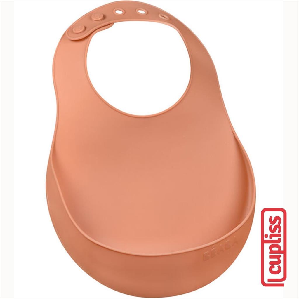 Beaba Silicone Bib Terracotta Celemek Bayi