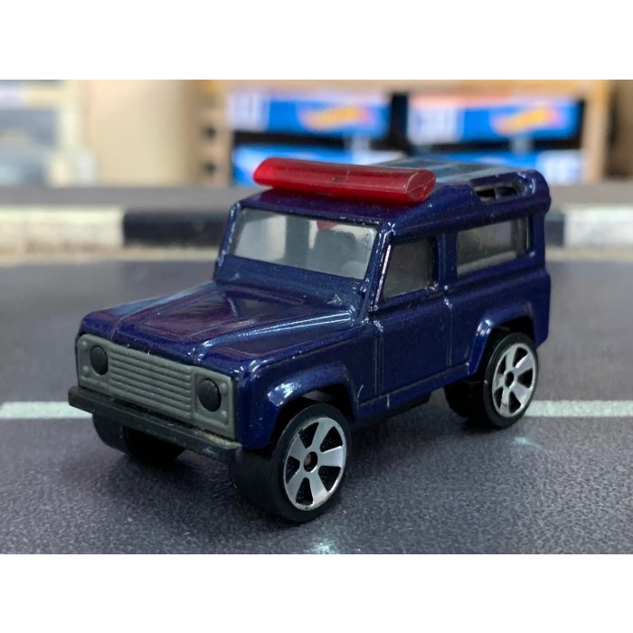 Majorette 266 Land Rover 90 Biru Tua Made in France Loose Pack