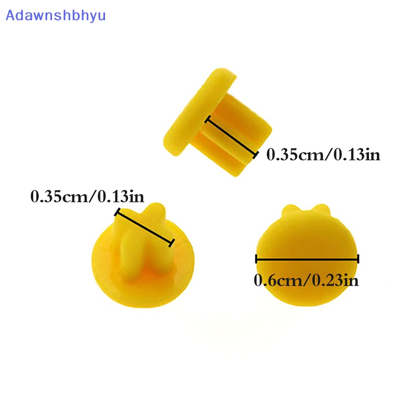 Adhyu 10Pcs Plug Earphone Debu Antarmuka Audio Laptop Penutup Jack Tahan Debu Waterproof ID