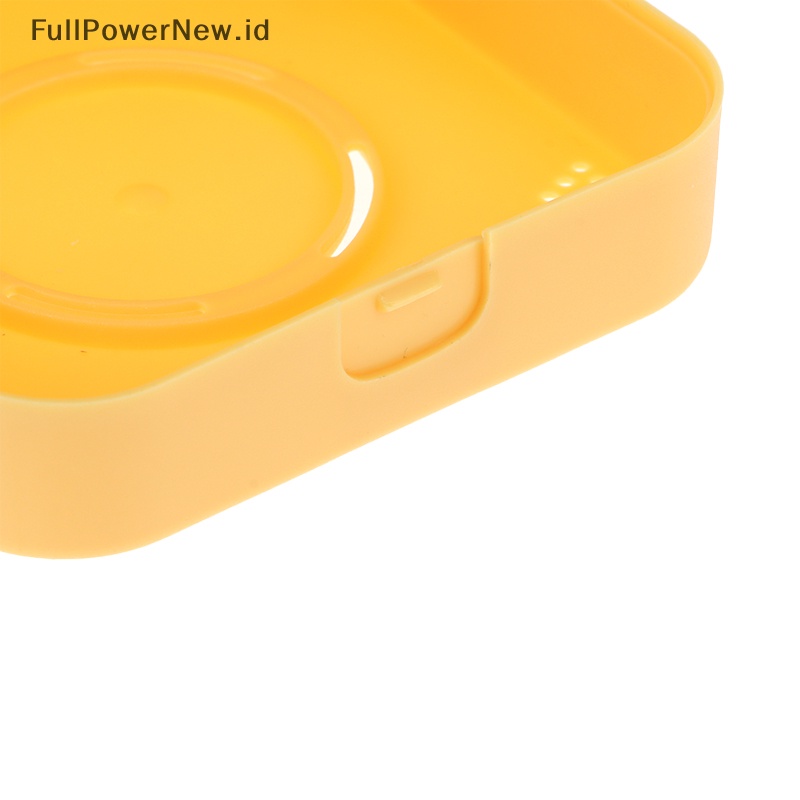 Power Portable Puff Box Case Anti Polusi Dustproof Puff Powder Lubang Ventilasi ID