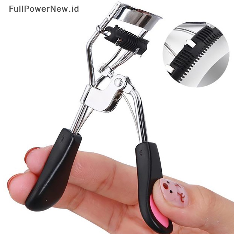 Power 1PC Lady Profesional Penjepit Bulu Mata Dengan Sisir Pinset Curling Eyelash Clip Cos ID