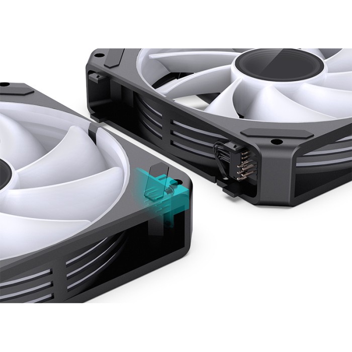 JONSBO ZG-120B BLACK ARGB IN1 FAN CASE KIPAS CASING 12CM RGB