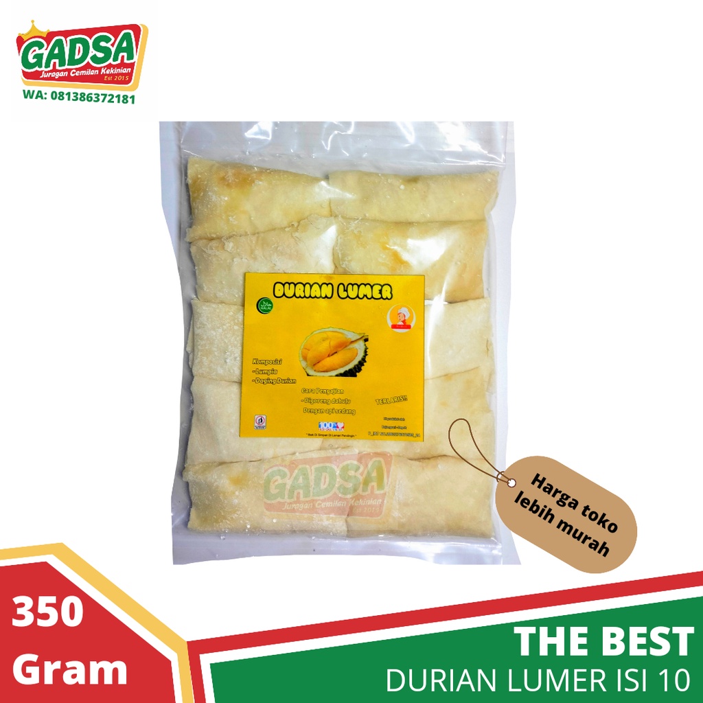 

Durian Lumer isi 10 DURMER original