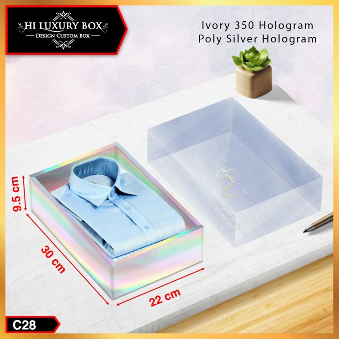 

Promo Terjangkau KOTAK KADO|HOLOGRAM|MIKA|GIFT|HADIAH|SOUVENIR|DUS|BOX|PACKAGING|C28 - 30x22x9.5 HOLO