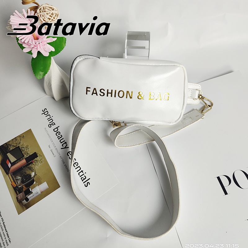 （COD）Batavia Tas Murah Tas Messenger wanita Tas Bahu Tas Kamera Persegi Kecil BAG111