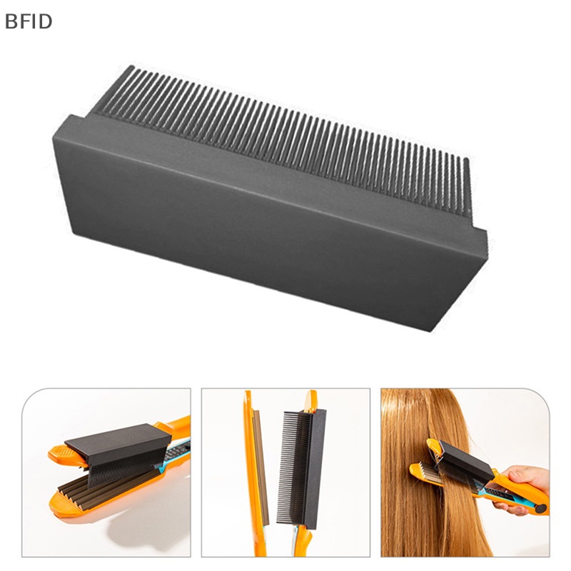 [BFID] Women Straightening Comb Attachment Fit Catokan Rambut Flat Iron Compact [ID]