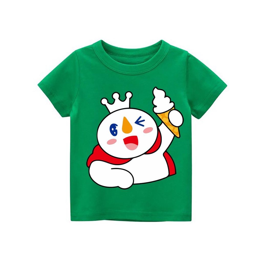 Promo Kaos anak Pou Mixue T-shirt kekinian cute