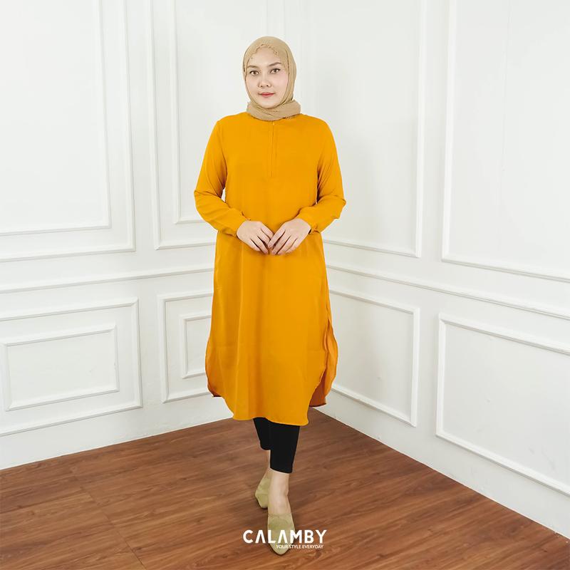 Tunik Yasmin (Wolly Crepe) - CALAMBY