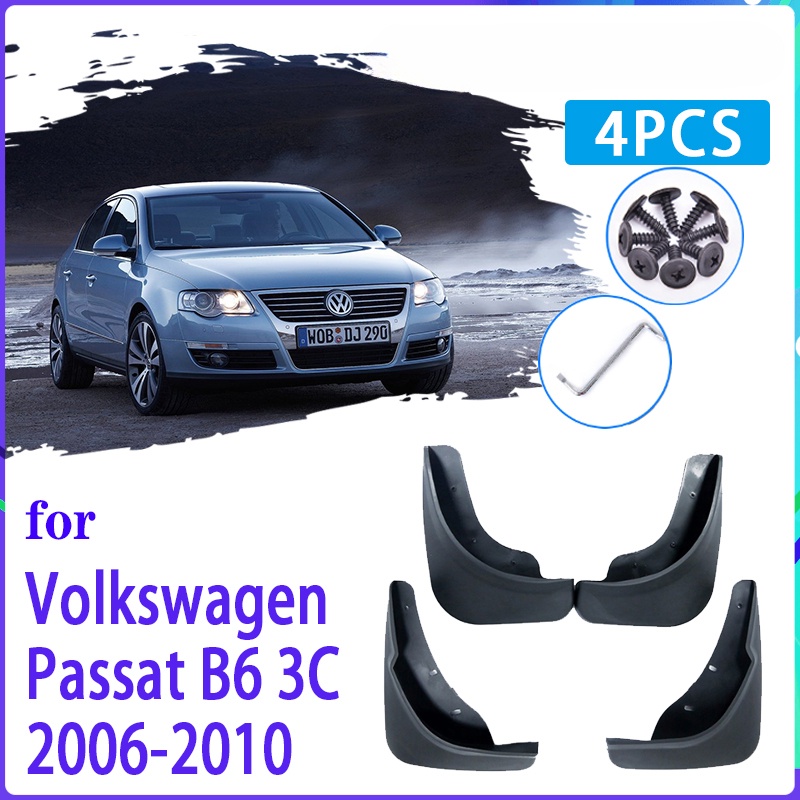 4pcs Flaps Lumpur Mobil Untuk VW Volkswagen Passat B6 3C 2006 2007 2008 2010 Mudguard Splash Guards Fender Mudflaps Aksesoris Mobil