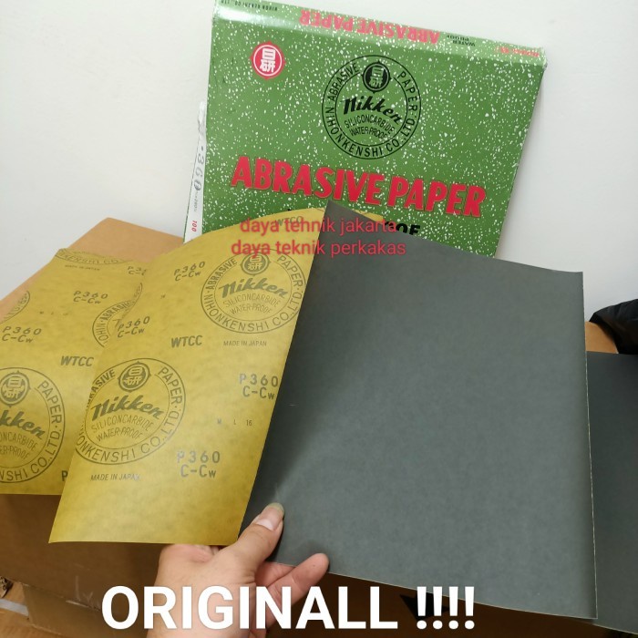 amplas nikken eceran / amplas nikken waterproof Japan ORIGINAL