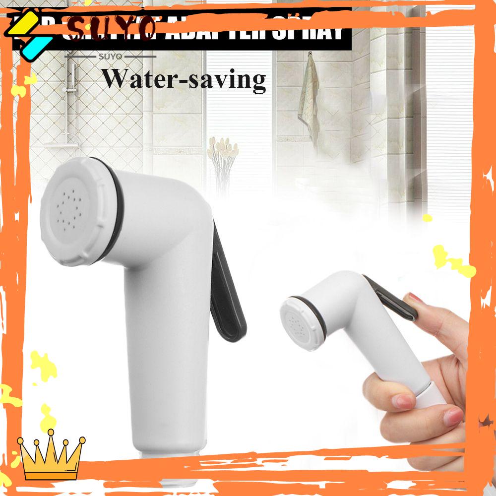 Suyo Kepala Shower ABS Multi Guna Toilet Bidet Sprayer Nozzle Kamar Mandi Genggam Shattaf