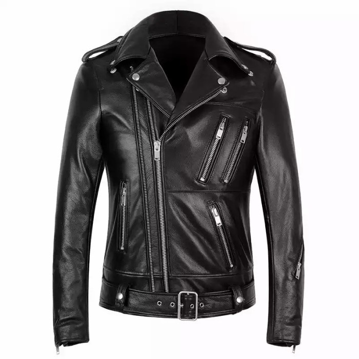 jaket kulit pria asli jaket kulit domba garut jaket kulit ramones original 100 kulit asli domba /jak