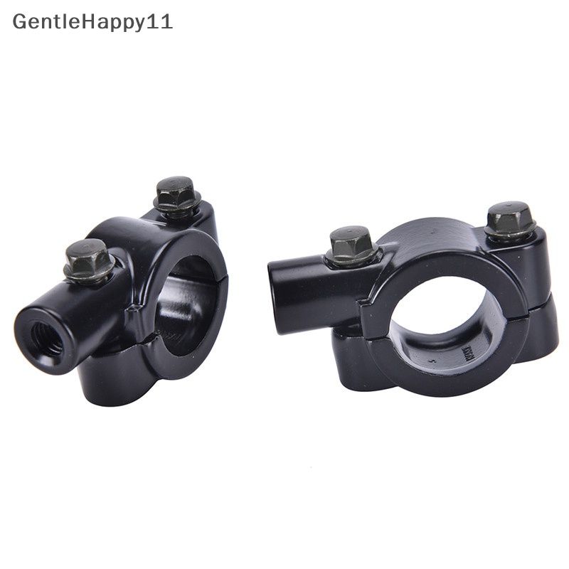 Gentlehappy Stang Spion Motor Dudukan Holder Adaptor Penjepit Hot Hot Penahan Dudukan Spion Stang Spion Motor Adapter Clamp New Spion Motor Tangan