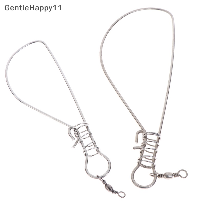 Gentlehappy 14 /18CM Lock Fish Portable Sabuk Stainless Steel Hidup Perlengkapan Alat Pancing id