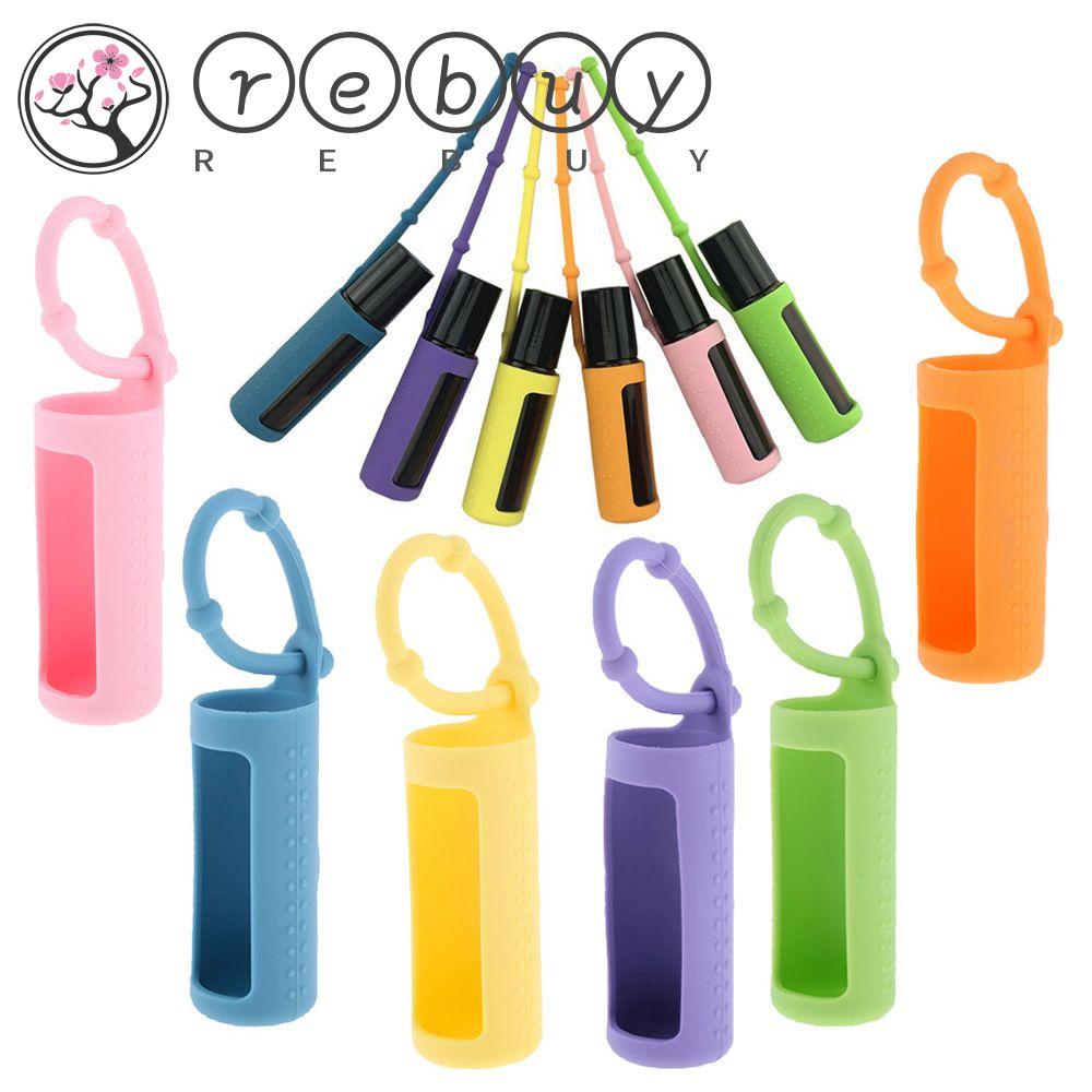 Rebuy Roller Tempat Botol5/10 /15Ml Aksesoris Travel Cewek bottle Case Penutup Botol Spray