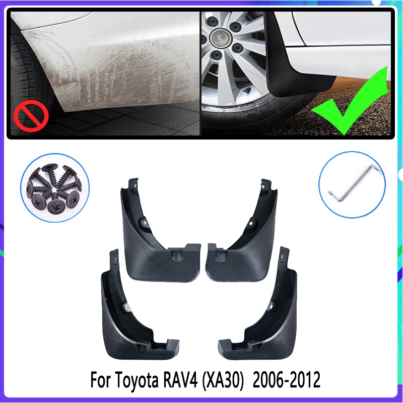 Flaps Lumpur Mobil Untuk Toyota RAV4 2006~2012 XA30 2007 2008 2009 2010 2011 Mudguard Splash Guards Fender Mudflaps Aksesoris Mobil