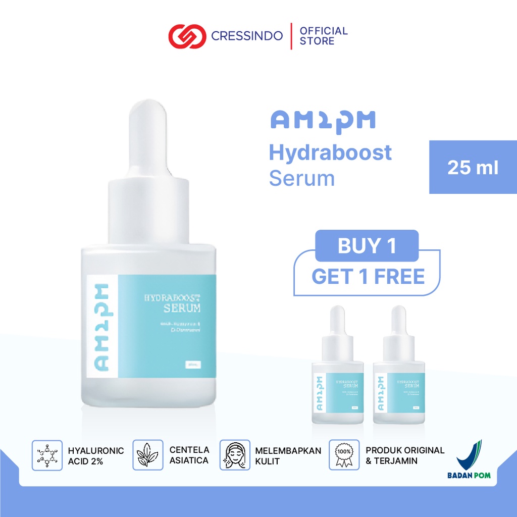 AM2PM Hydrating Serum 25ml Hyaluronic Acid