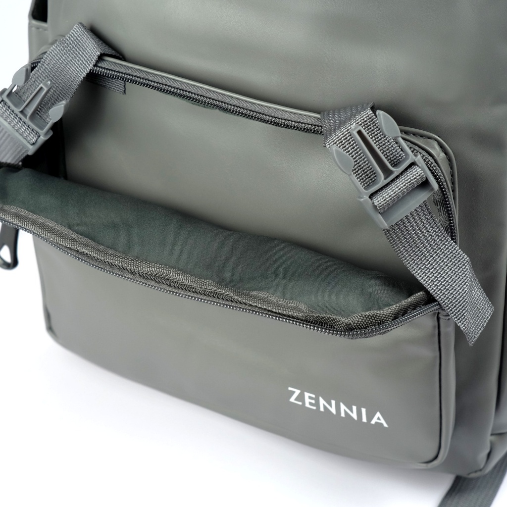 Tas Ransel Kulit Zennia 5016 Tas Sekolah Travell Fashion