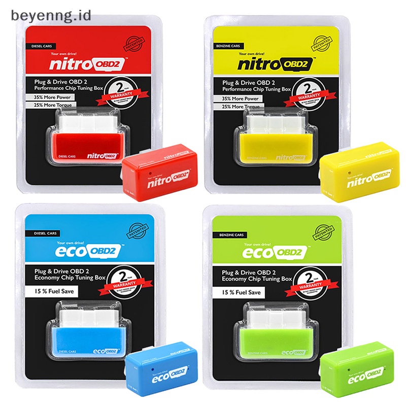 Beyen Nitro OBD ECO OBD2 ECOOBD Fuel Saver Chip Tuning Box - Alat Penghemat Bbm Mobil ID