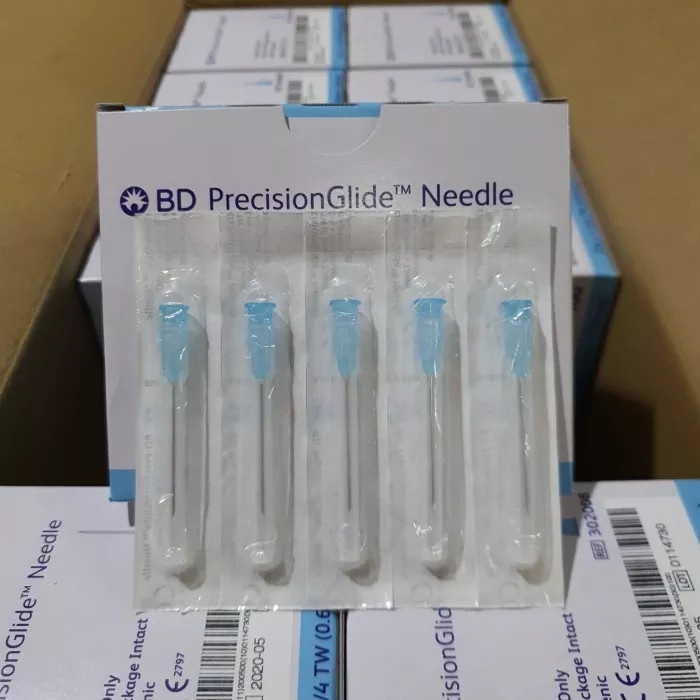 Needle Precision Glide BD / Jarum Suntik BD Box Isi 100's 18G 23G 30G 24G 25G 26G