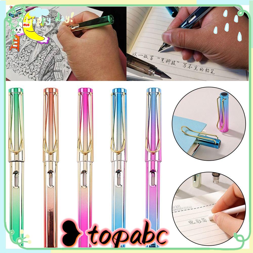 TOP 3pcs Tulisan Pensil Siswa Tanda Tangan Kreativitas Sketsa Lukisan