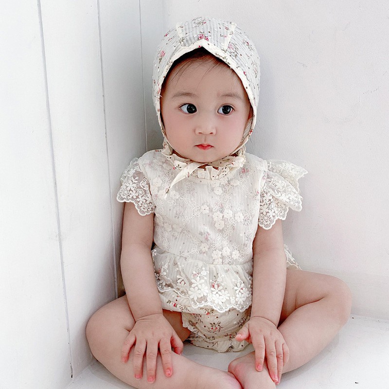 0-18bln (FREE BONNET) PAKAIAN BAYI [Premium impor] BAJU ANAK JUMPER JUMPSUIT ROMPER PEREMPUAN DDWJ DG7