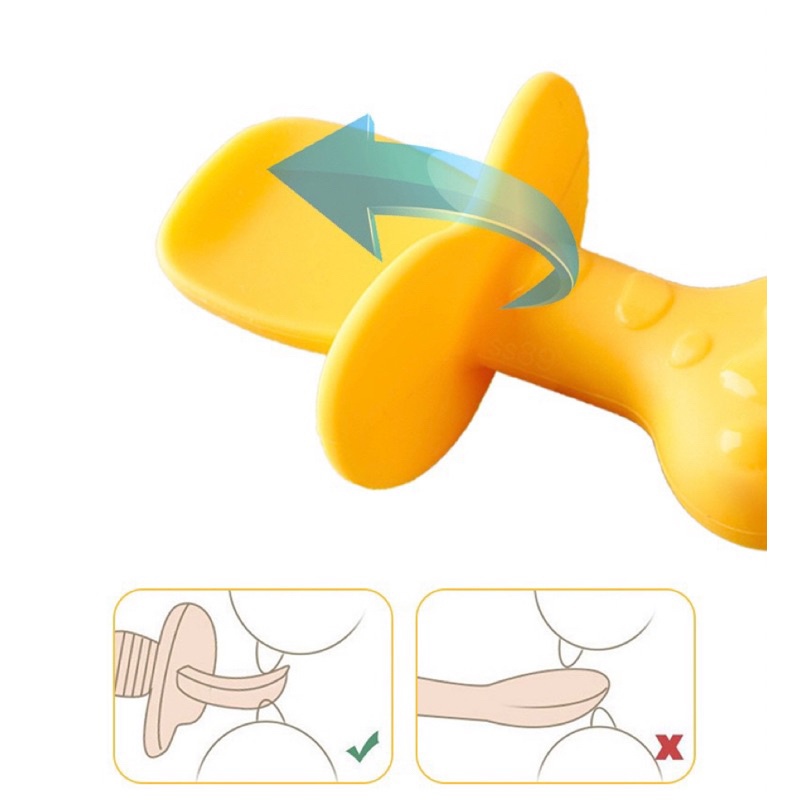 SafeSpoon Set Paket Travel Sendok Garpu Anak dengan Silikon Food Grade Bebas BPA untuk Keamanan Bayi