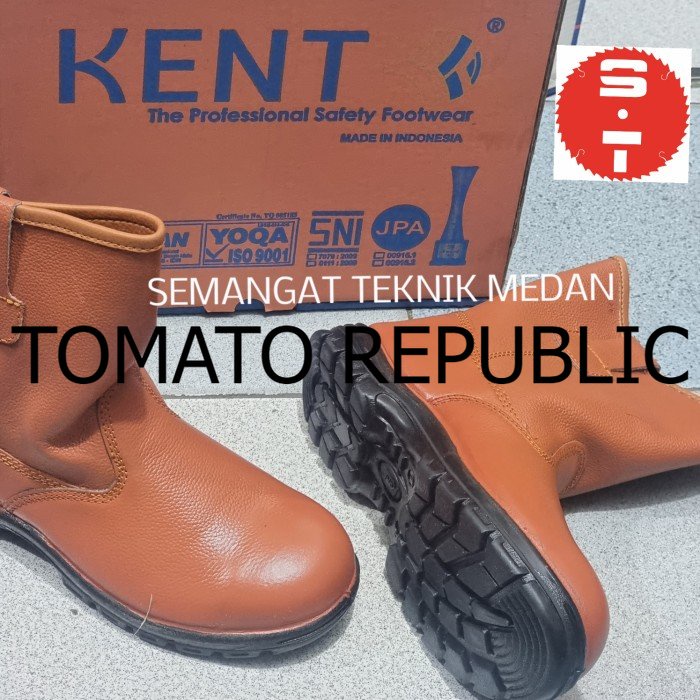 Murah 68460 KENT SEPATU SAFETY INDUSTRIAL SHOES BOOT BOOTS BROWN COKLAT KENT VGW349
