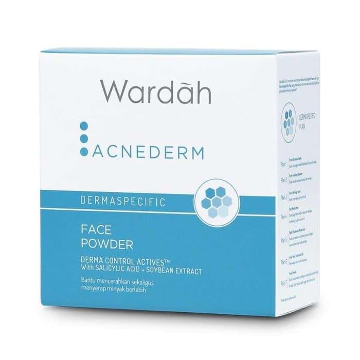 Wardah AcneDerm Face Powder - Bedak Tabur Berjerawat - 20gr