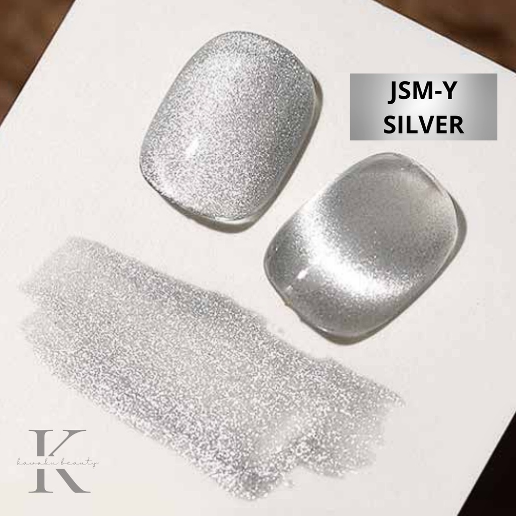 Kutek AS Cat Eye 9D JSM/ Glitter Cat Eye Nail Gel Polish UV LED 9D 15ml Kode JSM