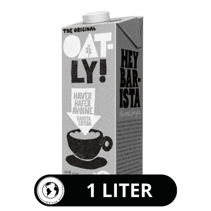 

Oat Milk Oatly Barista Susu Oatside Oat 1 Liter