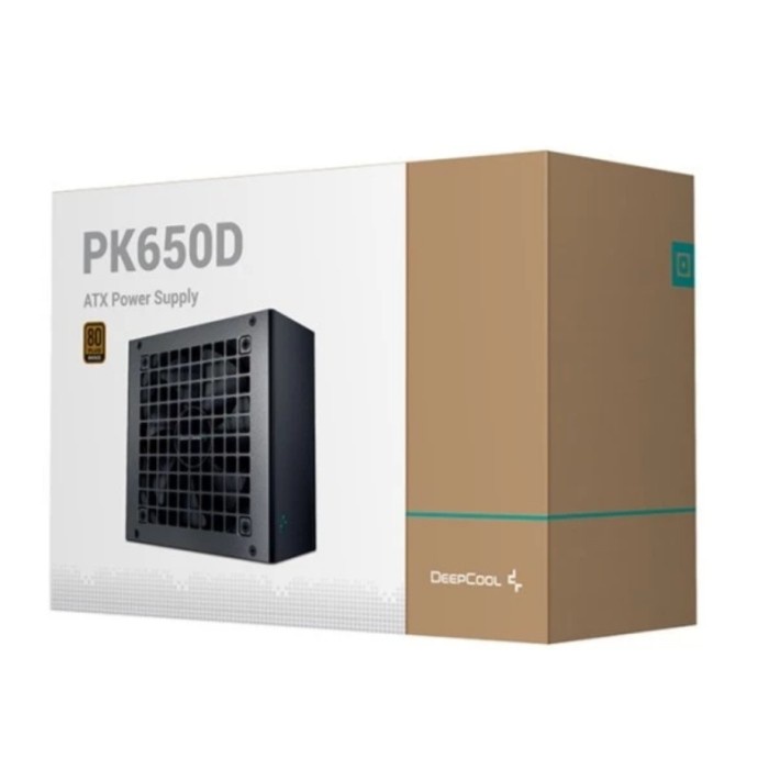 Power Supply DEEPCOOL PK650D 80 Plus Bronze 650 Watt PSU