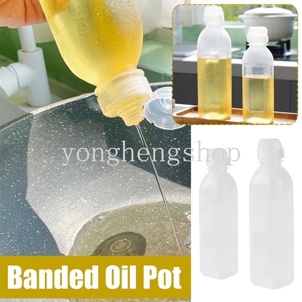 300ml /500ml Squeeze Oil Bottle Dispenser Minyak Wadah Bumbu Masak Kecap Cuka Mustard Olive Oil Bottle Anti Bocor Screaming Oilbottle Dapur Gadget