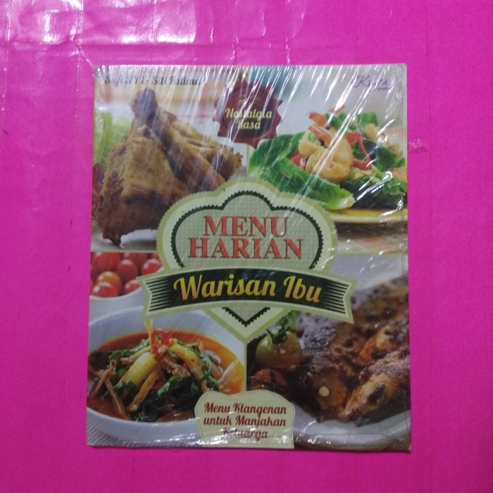 Buku masakan Menu Harian warisan ibu by Sufi SY & Siti Fatimah