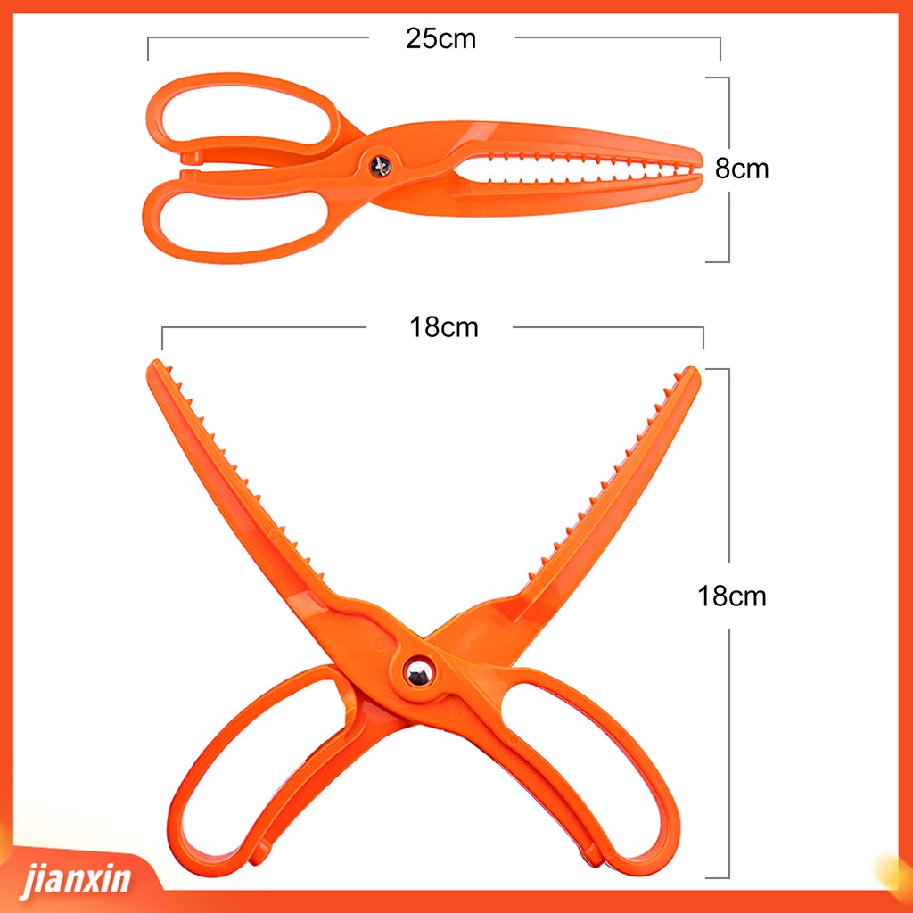 (In Stock) Fish Gripper with Sawteeth Ergonomic Handle Anti-slip Portable Profesional Menangkap Ikan Compact Tahan Lama Tang Kontrol Memancing Perlengkapan Memancing