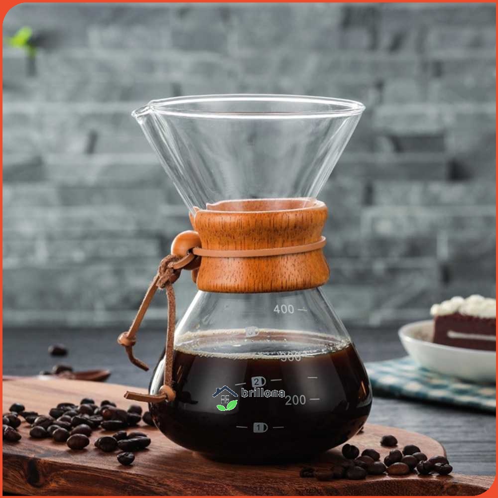One Two Cups Coffee Maker Pot V60 Drip Kettle Teko Kopi Barista - SE110