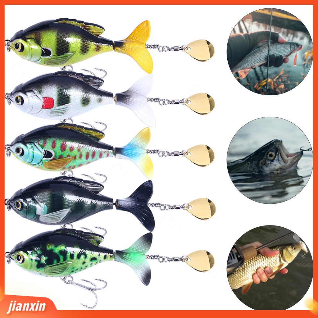 (In Stock) 9.5cm 16.5g Umpan Palsu Berguna Kait Tajam Kekuatan Tarik Yang Baik Tekstur Halus Umpan Buatan Portabel Untuk Memancing