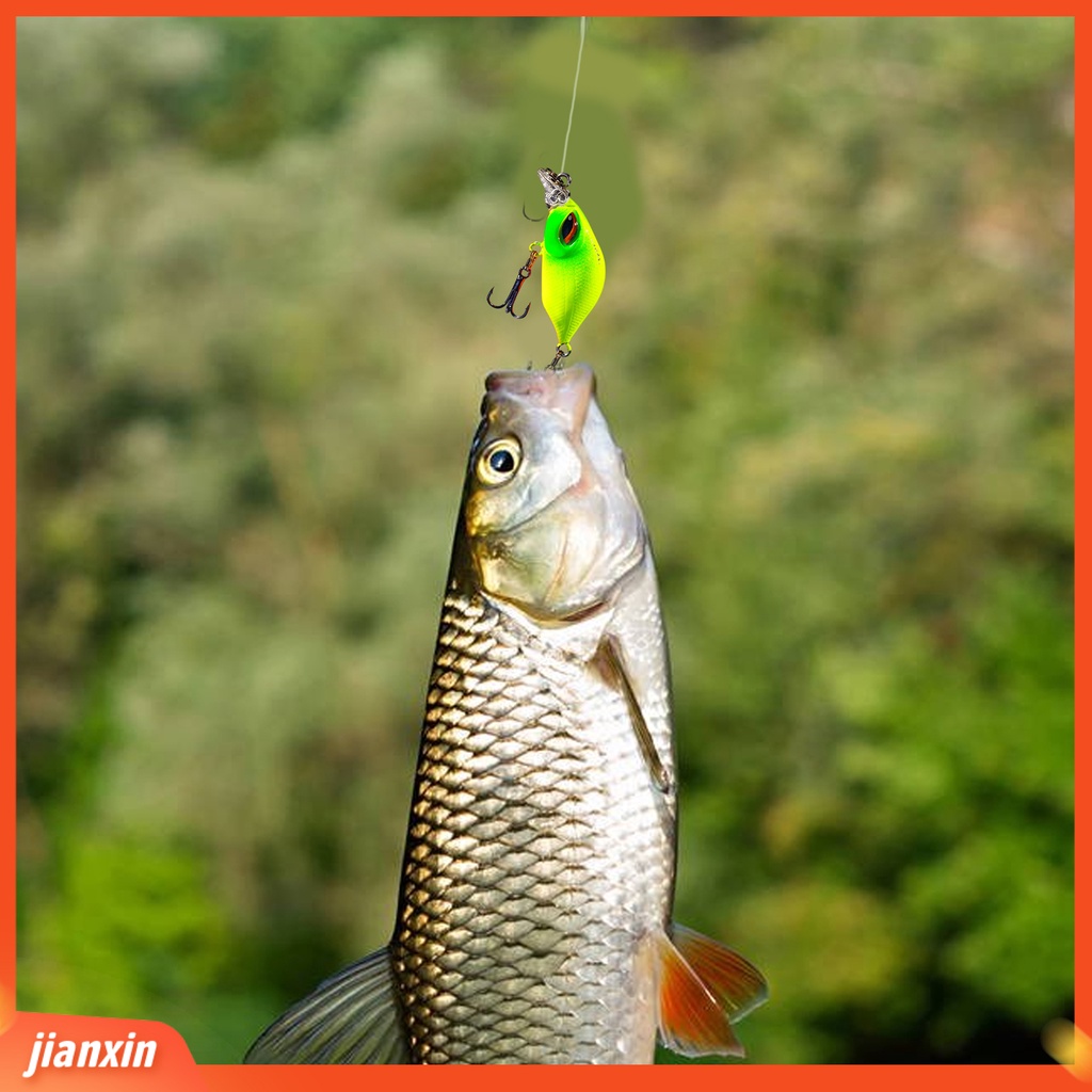 (In Stock) 3.8 cm /3.3g Ikan Kecil Umpan Simulasi 3D Fisheye Wobbler Kait Tajam Ganda Mencegah Pelarian Bass Laut Profesional Memancing Umpan Buatan Umpan Keras Fishing Tackle