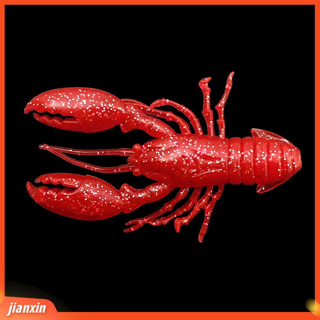 (In Stock) 9cm /12.5g Umpan Pancing Berongga Simulasi Realistis Menggoda Angling Karet Lembut Mengambang Lobster Umpan Buatan Memancing Luar Ruangan