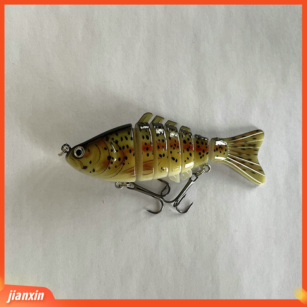 (In Stock) 1Pc 10cm 14.8g Umpan Pancing Nyaman Mudah Digunakan Bahan Plastik Multi-Bagian Realistis Umpan Buatan Untuk Taman