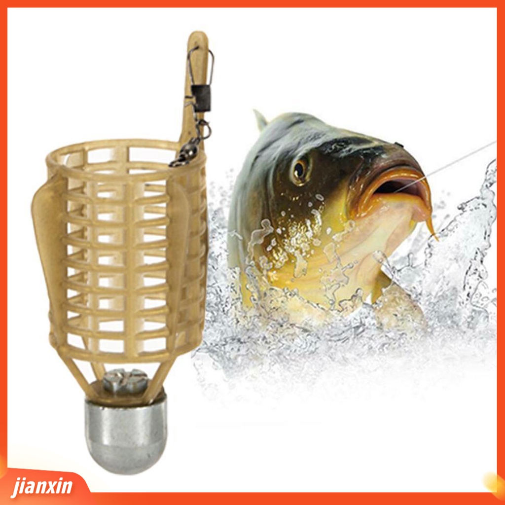 (In Stock) 20g /30g /40g /50g Umpan Pancing Ikan Gurame Feeder Lure Holder Trap Fishing Cage Basket