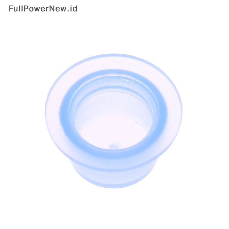 Power 100Pcs Tattoo Ink Cup S/L Gelas Silikon Pot Pigmen Kosmetik ID